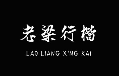 汉标老梁行楷