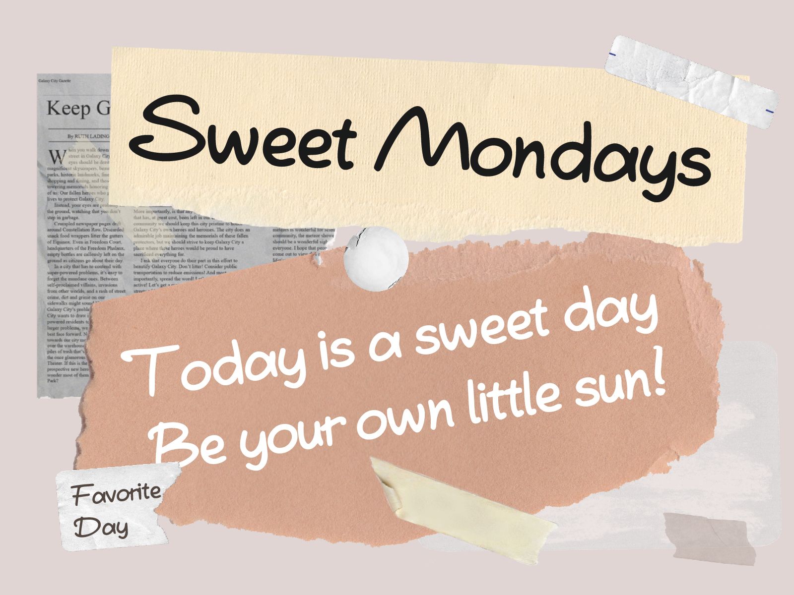 Sweet Mondays